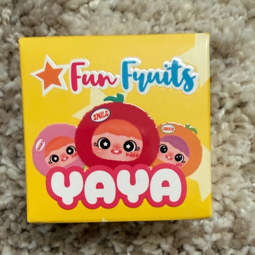 Fun Fruits Yaya plush pendant BLIND BOX! 🍎🍇🍊